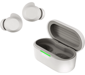 Auriculares True Wireless - LG BUDS, 30 h, Resistencia al agua IPX4, Cancelación de ruido, Blanco