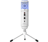 Micrófono - Newskill Kaliope Ivory, Con RGB, Gaming, Cardioide, Blanco