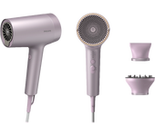 REACONDICIONADO Seminuevo Excelente Secador - Philips BHD723/10, Ionizador, ThermoShield Advanced, 1800 W, 8 posiciones de velocidad y calor, Lila