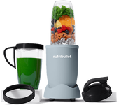 Batidoras de vaso - nutribullet Pro Mineral NB907MASL, 900W, Vaso personal, 0.9 L/ 0.7 L, Cuchilla acero inoxidable, Sin BPA, Pizarra mate
