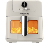 REACONDICIONADO Seminuevo Muy bueno Freidora de aire - Cecotec Cecofry Antique 5000 Window, 1500 W, 5L, Tecnología PerfectCook, 60-200°C, Temporizador