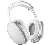 Auriculares inalámbricos - Music Sound Maxi 2, Autonomía 22h, Micrófono integrado, Tiempo carga 1.5h, Blanco