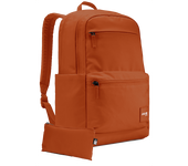 Mochila para portátil - Case Logic CCAM3216 Raw copper, 26 l, Bolsillo teléfono y documentos, tablet, con cremallera, Naranja