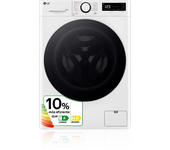 REACONDICIONADO Seminuevo Bueno Lavadora secadora - LG F4DR6009A1W, Serie 600, 9 kg / 6 kg, 1400 rpm, 12 programas, AI Direct Drive™, TurboWash™360˚