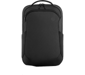 Mochila para portátil - Dell CP5723, Para PC hasta 15.6", Bolsillo con Rejilla, Negro