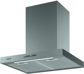 Campana decorativa - Cata SYGMA 6010 X, 4 Niveles, 802 m³/h, 60 cm, 280W, Tira de luz LED, Inox