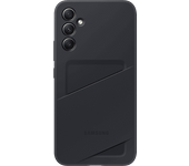 Funda móvil - Samsung, Para Samsung Galaxy A34, con Tarjetero, Trasera, TPU, 6.7", Negro
