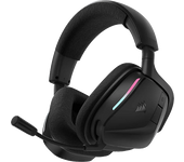 Auriculares gaming - Corsair Void V2, Circumaurales, Bluetooth, 70h Autonomía, Negro