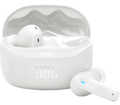 Auriculares True Wireless - JBL Tune Beam 2, 48 h Autonomía, IP54, Cancelación de ruido, Ergonómico, Blanco