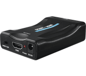 Convertidor - Hama 00121775, Euroconector a HDMI™, Negro