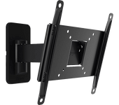 Soporte TV - Vogels MA 2030C1, 19"- 43", Giratorio, VESA 100 mm x 75 mm, Negro