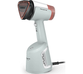 Cepillo de vapor y plancha - Rowenta DR9814, 1400 W, 150 g/min, 8 bar, Monotem, Blanco