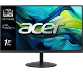 Monitor - Acer SA322Q A, 32" Full HD, 75 Hz, 1ms, IPS, 1x VGA, HDMI 1.4, FreeSync, Negro