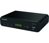 REACONDICIONADO Seminuevo Muy bueno Sintonizador TDT - Metronic ZapBox, DVB-T2, HEVC, HD-SP.1, Botón SOS, Sintonización automática, USB, Negro