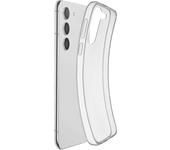 Funda móvil - CellularLine FINECGALS23FET, Para Samsung Galaxy S23 FE, Blando, Ultrafina, Transparente