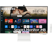 REACONDICIONADO Seminuevo Excelente Monitor - Samsung Smart M8 LS32DM801UUXEN, 32", UHD 4K, 4 ms, 60 Hz, WiFi, Bluetooth, Blanco