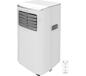 Aire acondicionado portátil - Cecotec ForceClima 7400 Soundless Touch, 7000 BTU/h, 2 velocidades, 20 m², 65 dB, Blanco
