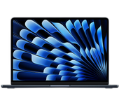 Apple Macbook Air (2025) 13.6" Retina, Chip M4 Apple, CPU de 10 núcleos, GPU 10 núcleos, 16 GB RAM, 512GB SSD, Medianoche