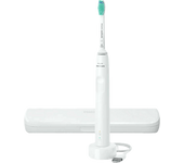 Cepillo eléctrico - Philips Sonicare 3100 HX3673/13, Tecnología sónica, sensor de presión, temporizadores intuitivos, Blanco