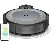 REACONDICIONADO Seminuevo Bueno Robot aspirador - iRobot Roomba Combo® i5, 750W, 276ml, 75 min, 68db(A), Gris