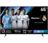REACONDICIONADO Seminuevo Muy bueno TV QLED 65" - Hisense 65E7NQ, UHD 4K, HDR10+, Modo Juego, Dolby MS12, Quad Core/MT9603, IA, Air Play, Negro