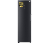 REACONDICIONADO Seminuevo Excelente Congelador vertical - LG GFM61MCCSF, 324 l, 186 cm, No Frost, LinearCooling™, Negro