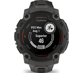 Reloj deportivo - Garmin Instinct E, Negro, 45mm, 0.9", Dos Cristales, Silicona, 10 ATM, Connect™, 16 días Autonomía