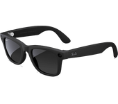 Gafas IA - Ray-Ban Meta, Wayfarer, Negro mate, Polarizadas en grafito degradado