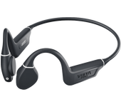 Auriculares conducción ósea - Vieta Bone Dual Plus, True Wireless, Bluetooth, 10h Autonomía, 8GB Memoria interna, Negro