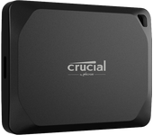 Disco duro SSD externo 1 TB - Crucial X10 Pro Portable SSD, Velocidad de lectura y escritura hasta 2100 MB/s, IP55, Negro