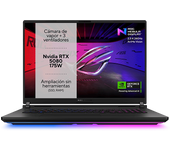Portátil gaming - ASUS ROG Strix SCAR G835LW-SA017W, 18" WQXGA, Intel® Core™ Ultra 9 275HX, 64GB RAM, 2TB SSD, RTX™ 5080, W11H, Incl. Mochila