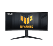 Monitor gaming - Asus VG34VQEL1A Profesional, 34 ", UWQHD, 1 ms, 100 Hz, 2x HDMI 2.0, 1x DisplayPort 1.4, x1 USB 3.2 Gen 1, Salida auriculares, Negro