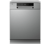 Lavavajillas - Fagor 4LVF-623X, 12 Servicios, 6 Programas, 59.8 cm Ancho, Bloqueo Infantil, Autolimpiado, Media Carga, Inox