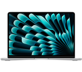 Apple Macbook Air (2025) 13.6" Retina, Chip M4 Apple, CPU de 10 núcleos, GPU 10 núcleos, 16 GB RAM, 512GB SSD, Plata