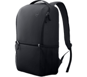 Mochila para portátil - Dell EcoLoop 14-16 CP3724, 18 l, Para Portátiles hasta 16", Impermeable, Negro