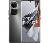 Móvil - OPPO Reno10 5G, Silvery Grey, 256 GB, 8 GB RAM, 6.7" AMOLED Full HD+, Mediatek Dimensity 7050, 5000 mAh, Android 13