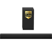 Barra de sonido - LG S40T, Bluetooth, 300 W, 2.1 canales con subwoofer, Dolby Digital y DTS, Negro