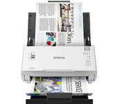 Escáner - Epson DS-410, 600 ppp x ppp, 26 ppm, Alimentador automático, Blanco