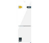 Frigorífico Combi - Cecotec Bolero CoolMarket 356 White Glass E, Fast Cooling y Freezing, l, white