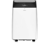 Aire acondicionado portátil - Daitsu APD-12FCX, 3009 fg/h, Velocidad de Ventilador Ajustable, 390 m³, 51 dB (A), Blanco y Negro