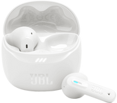 Auriculares True Wireless - JBL Tune Flex 2, 48 h Autonomía, IP54, Cancelación de ruido, Ergonómico, Blanco