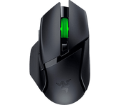 Ratón gaming - Razer Basilik V3 X Hyperspeed, Inalámbrico, 18000 dpi, 9 controles programables, Negro
