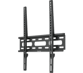 Soporte TV - Hama Pared Mural, Para 32"-75", VESA 400 x 400, Fijo, Distancia pared 2.5 cm, Negro