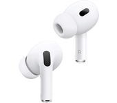 Apple AirPods Pro (2023 2ª gen), Conexión USB-C, Inalámbricos, Bluetooth®, Estuche de carga inalámbrica, Chip H2, Siri, Blanco