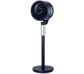 Ventilador de pie - Ufesa Aalborg, 70 W, 3 Velocidades, Pantalla LED, Oscilación 3D, Azul