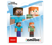 Figura Amiibo - Colección Super Smash Bros: Steve & Alex