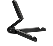 Soporte tablet - Mobilis Portable Fold-up Stand Universal, Plegable, Negro