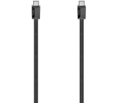 Cable USB-C - Hama 00200656, USB-C, USB 3.2 Gen2, 5 A, 100 W, 1 m, 10 Gbit/s, Negro
