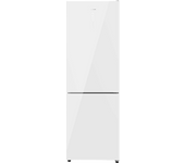 Frigorífico combi - Cecotec Bolero CoolMarket Combi 322 White Glass D, Total No Frost, 185 cm, l, Inverter Plus, Puertas de cristal,