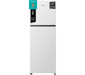 Frigorífico dos puertas - Hisense RT422N4AWE, No frost, 169.6 cm, 325 l, Tecnología inverter, Blanco